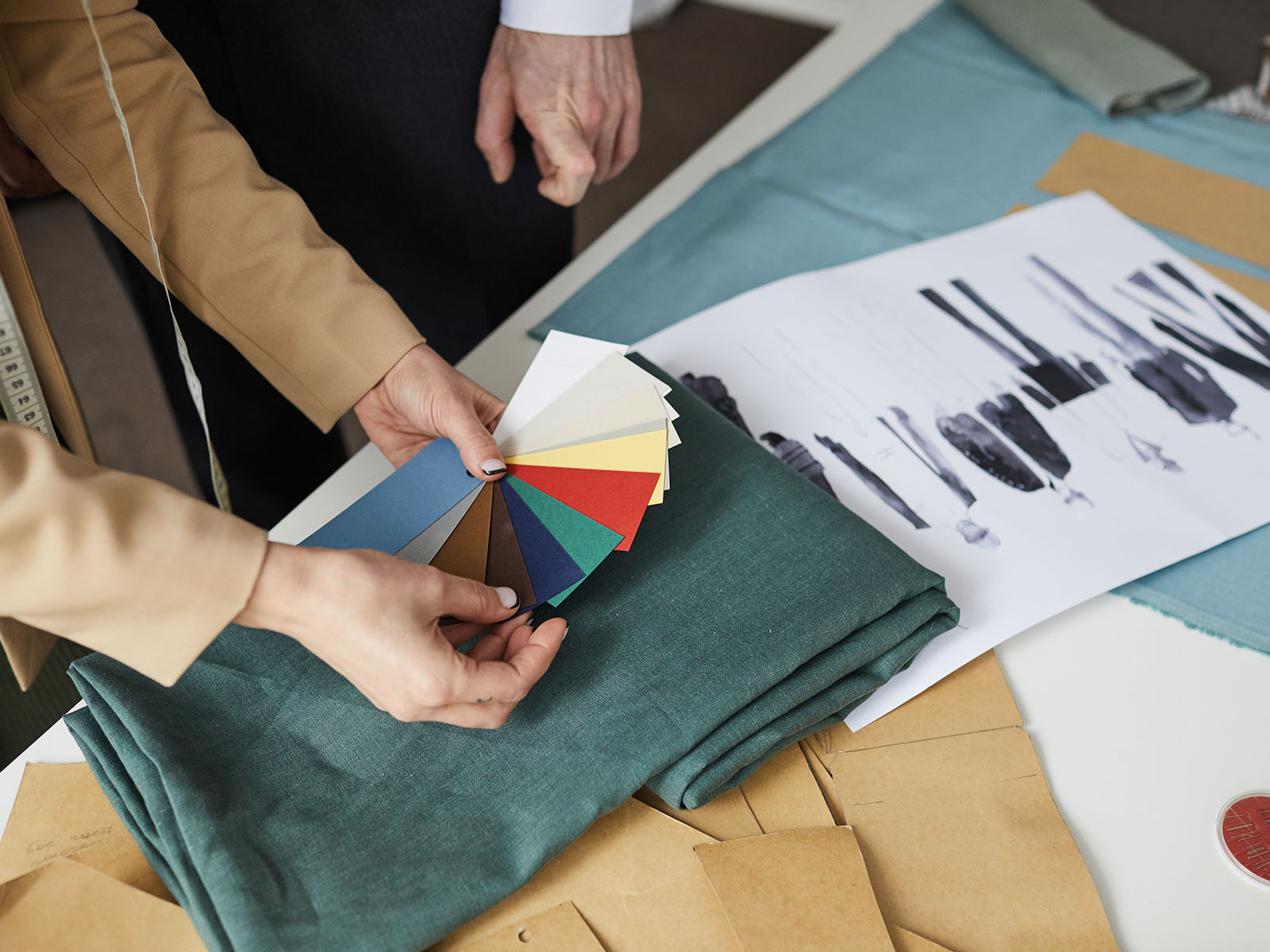 ThreadCo Print Shop production — screen printing and embroidery